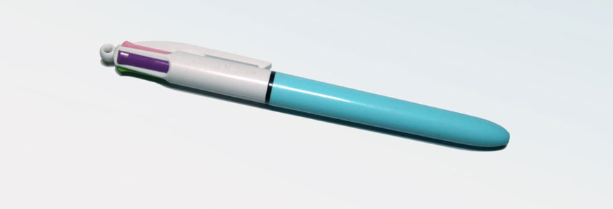 stylo Bic 4 couleurs